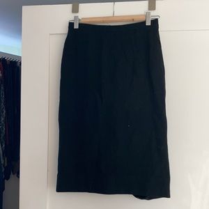 Vintage wool pencil skirt.